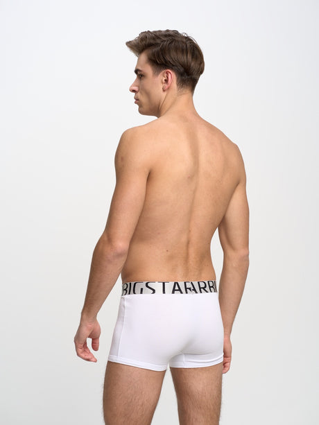 Classic Boxer - Bold Logo Big Star | White