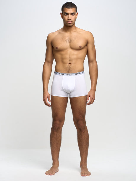 Boxers with Logo | White