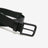 Leather Belt with Matte Black Buckle | Black