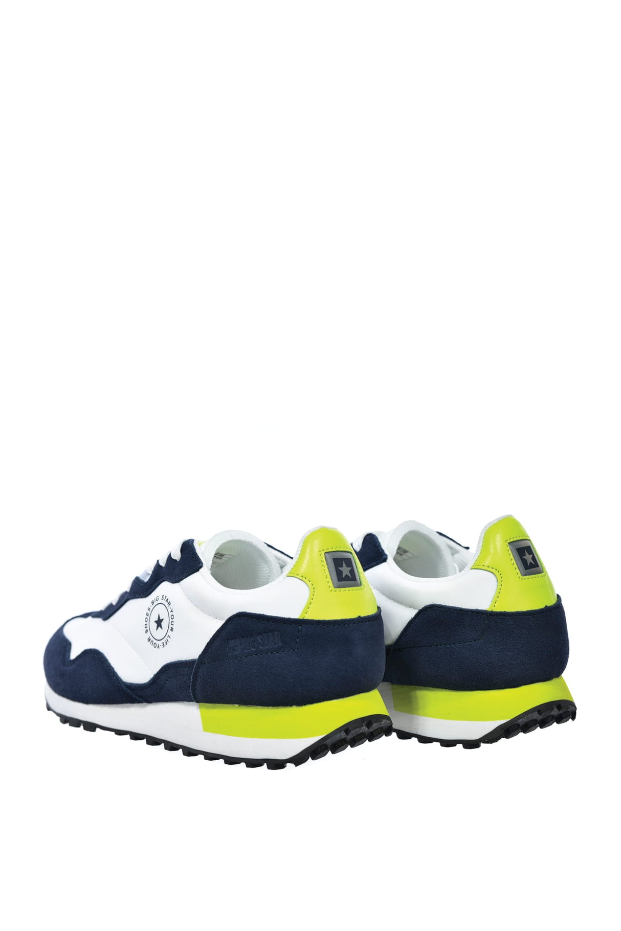 Sneakers | White & Navy Blue