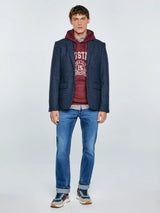 Wool Blazer | Navy