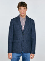 Wool Blazer | Navy