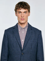 Wool Blazer | Navy