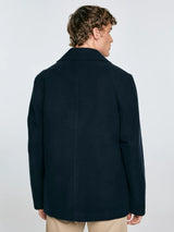 Double breasted Peacoat | Navy Blue