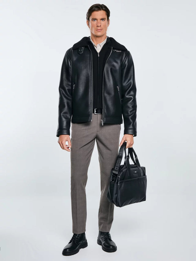 Leather Jacket | Black