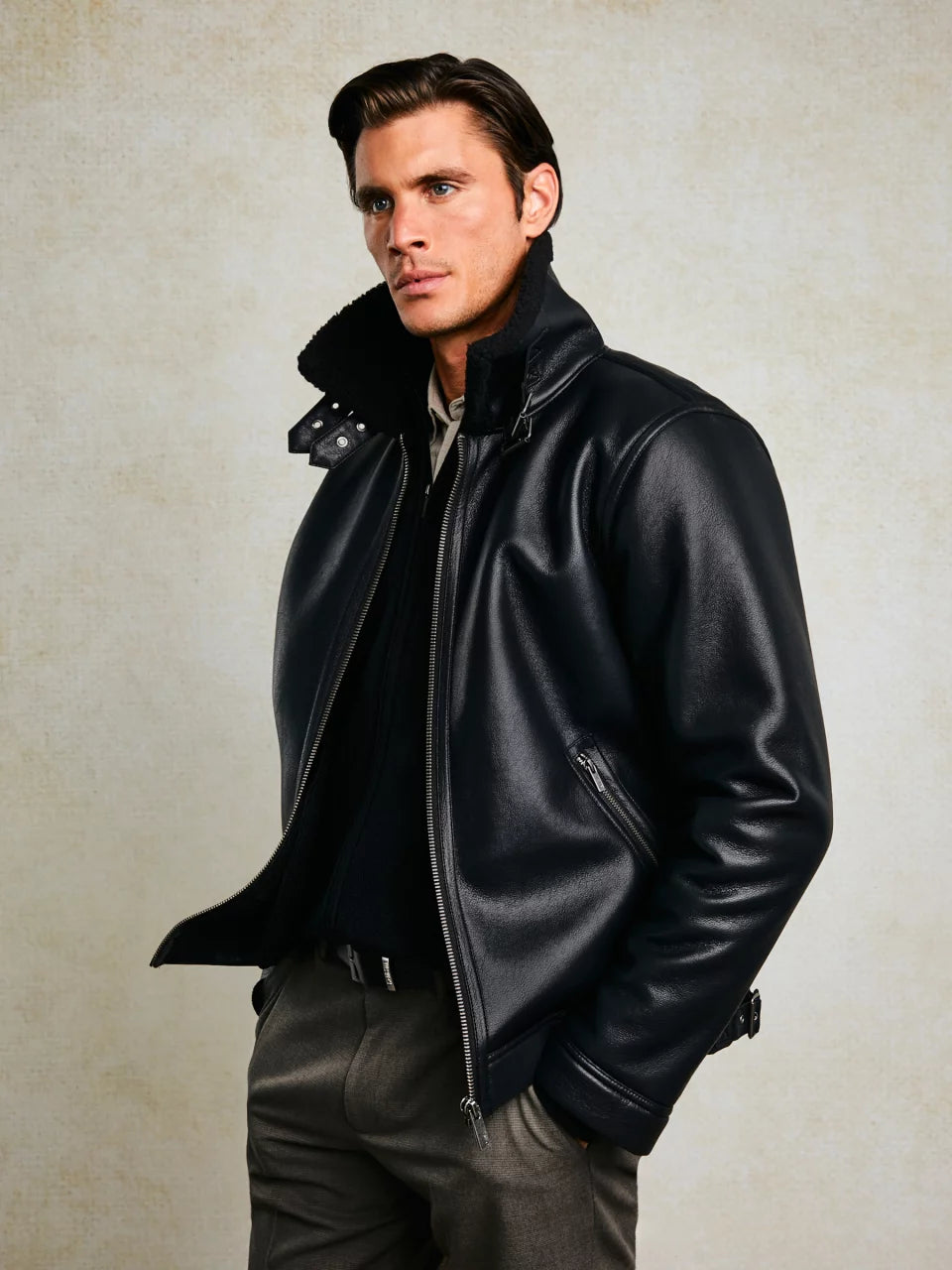 Leather Jacket | Black