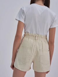 Short High Waist | Beige