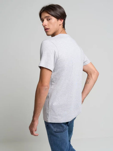 BIG STAR T.Shirt | Grey Melange