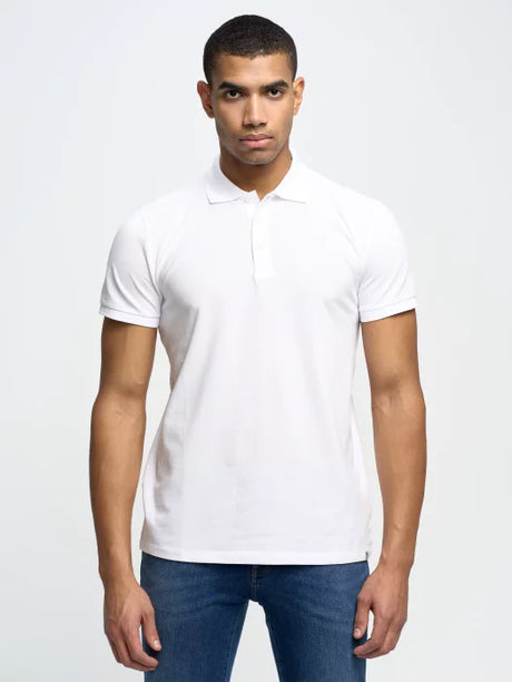 BIG STAR Basic Polo | White