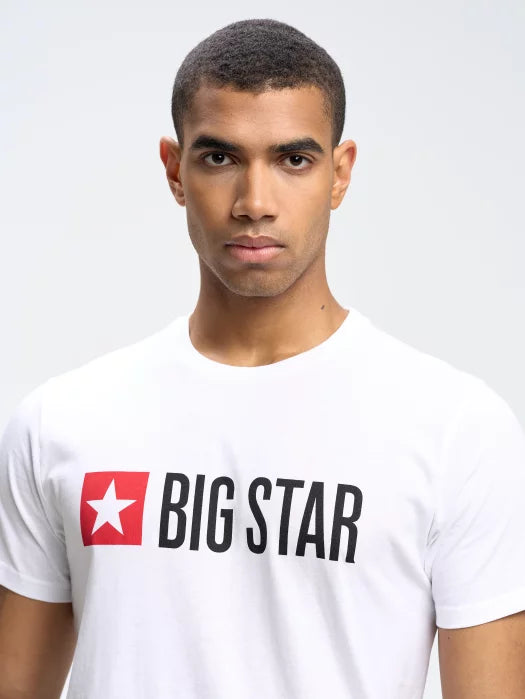 BIG STAR Basic Logo T.Shirt | White