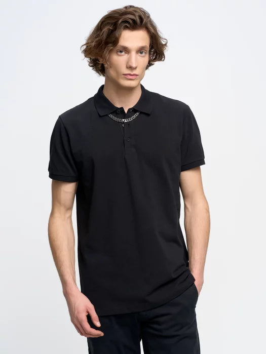 BIG STAR Basic Polo | Black