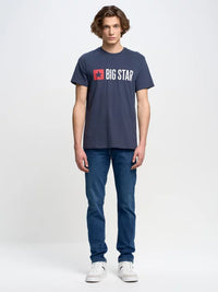BIG STAR Basic Logo T.Shirt | Navy