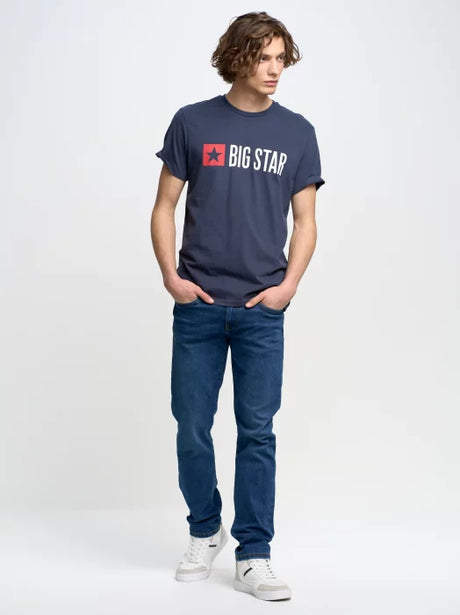 BIG STAR Basic Logo T.Shirt | Navy