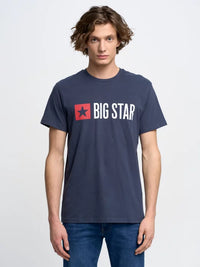 BIG STAR Basic Logo T.Shirt | Navy