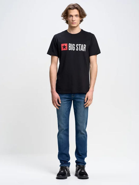 BIG STAR Basic Logo T.Shirt | Black