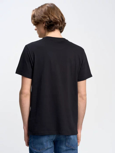 BIG STAR Basic Logo T.Shirt | Black