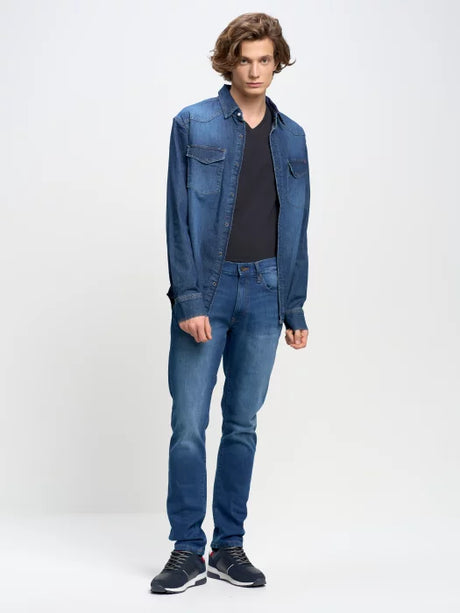 BIG STAR Slim Carrot Jeans | Original Blue