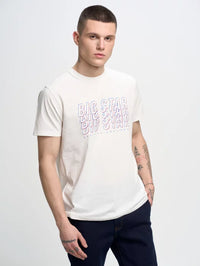 BIG STAR 3D Logo T.Shirt | Off White
