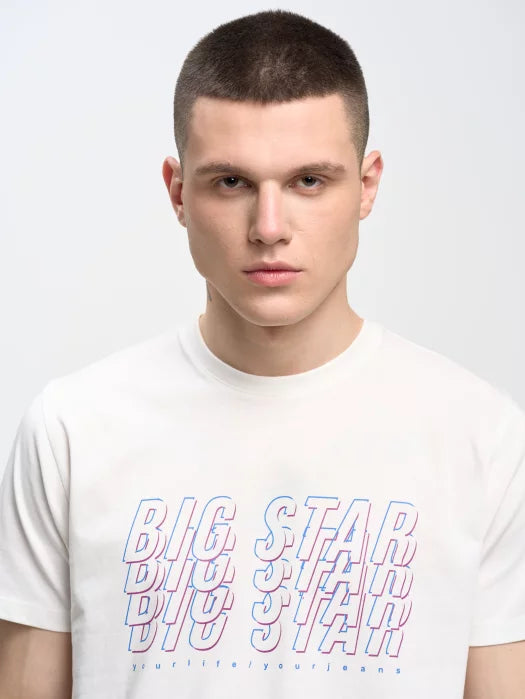 BIG STAR 3D Logo T.Shirt | Off White