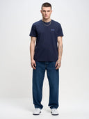 BIG STAR LOGO T.Shirt | Navy Blue