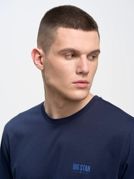 BIG STAR LOGO T.Shirt | Navy Blue