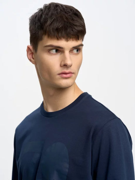 Big Star Lont Sleeve T.Shirt | Navy