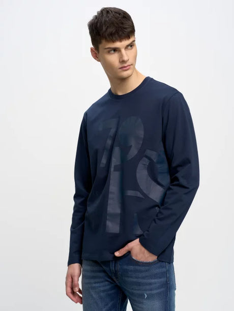 Big Star Lont Sleeve T.Shirt | Navy