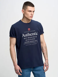 BIG STAR Authentic T.Shirt | Navy