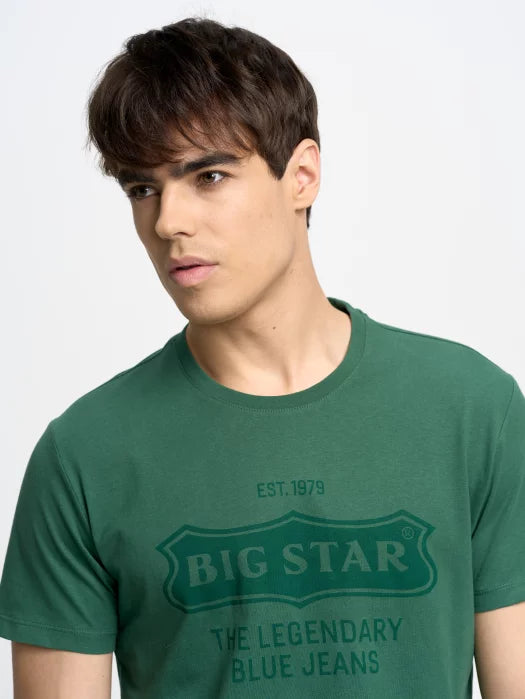 BIG STAR Classic Logo T.Shirt | Dark Green