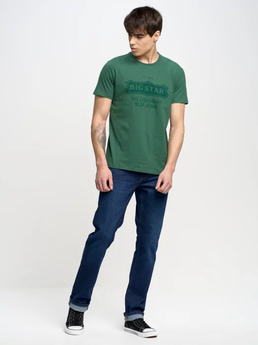 BIG STAR Classic Logo T.Shirt | Dark Green