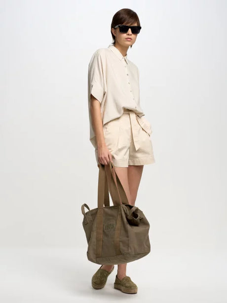 Oversize Shirt | Beige