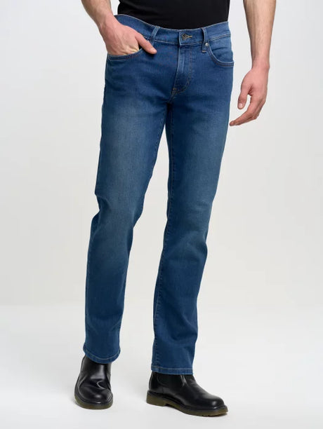 BIG STAR Slim Fit Jeans | Light Blue Wash