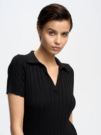 Knit Dress | Black