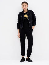 BIG STAR T-Shirt | Black - Gold