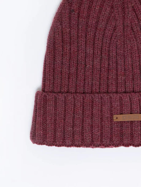 Knitted Beanie Hat | Bordeaux