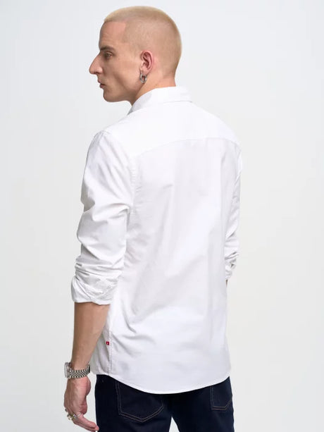 BIG STAR Oxford Shirt  | White