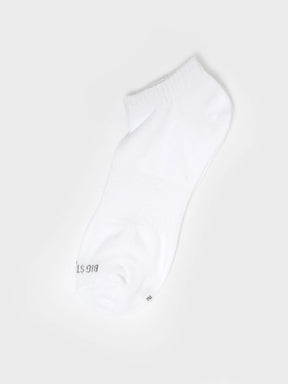 Short Cotton Socks | White