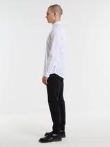 Basic Button-Down Shirt | White