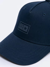 Cap with Big Star Logo | Navy Blue