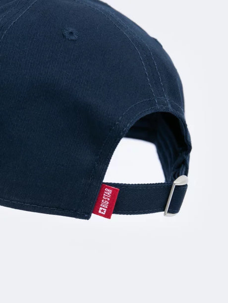 Cap with Big Star Logo | Navy Blue