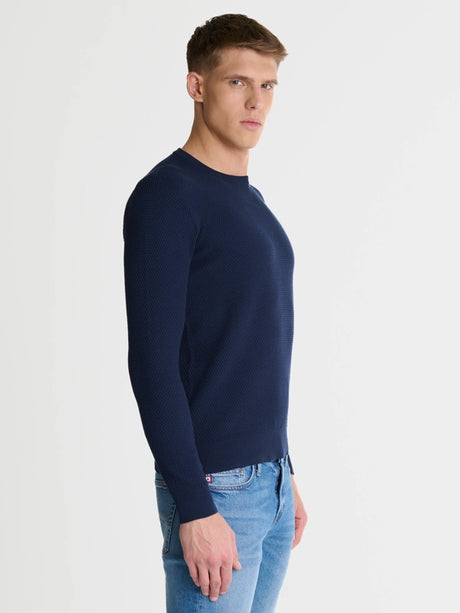 Cotton Sweater | Navy