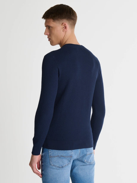 Cotton Sweater | Navy