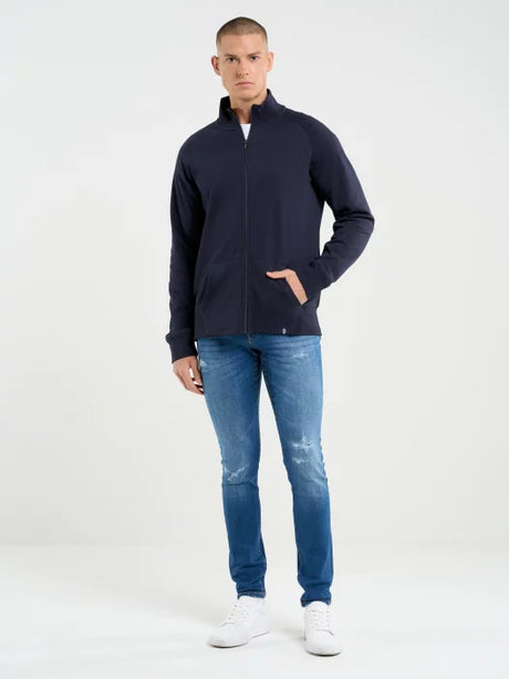 Classic Full-Zip Sweatshirt | Navy