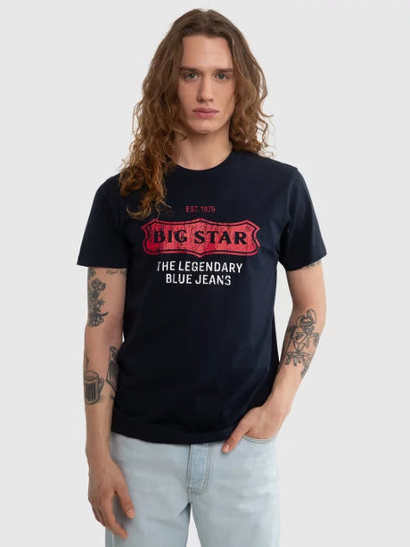 Logo T-Shirt BIG STAR | Navy