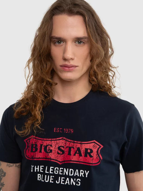 Logo T-Shirt BIG STAR | Navy