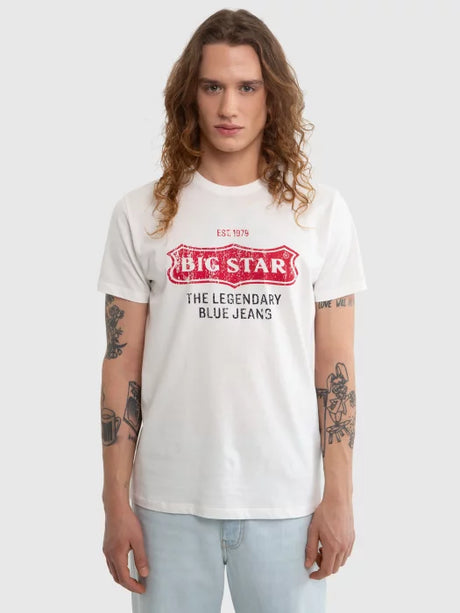 Logo T-Shirt BIG STAR | Off White