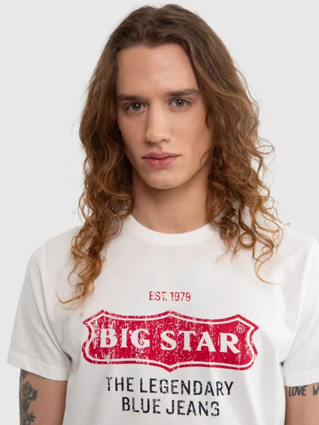 Logo T-Shirt BIG STAR | Off White