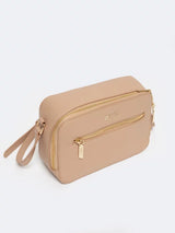 Compact Crossbody Bag | Cream