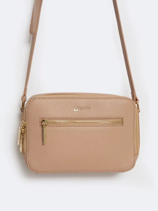 Compact Crossbody Bag | Cream