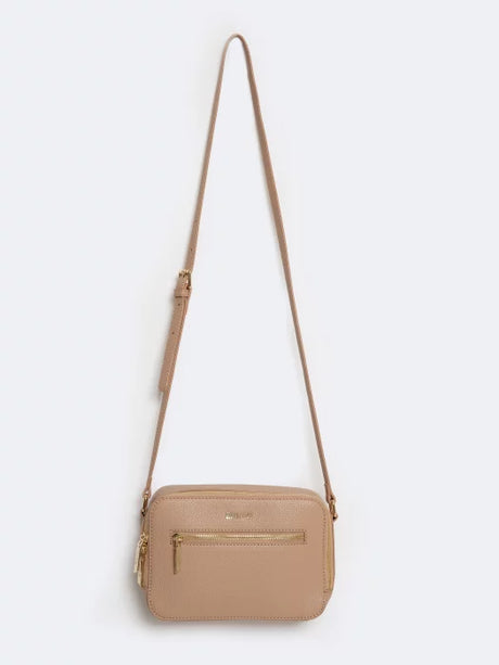 Compact Crossbody Bag | Cream